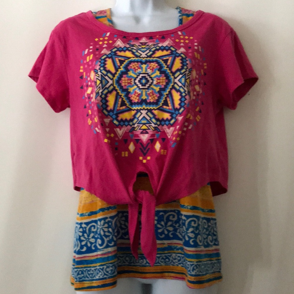 Girls 2 Piece Top size XL (18 1/2) plus
